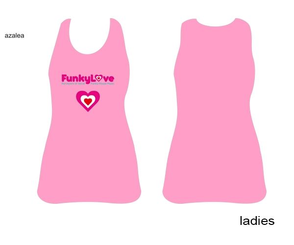 Official FunkyLove - Ladies Gildan Vest Top (Choice of Colours)