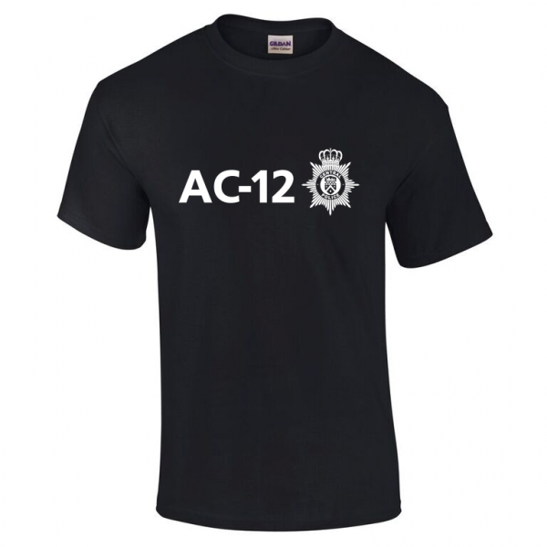 SPECIAL EDITION - Line of Duty inspired "AC-12" - Unisex or Ladies Fit Premium Gildan T-Shirt