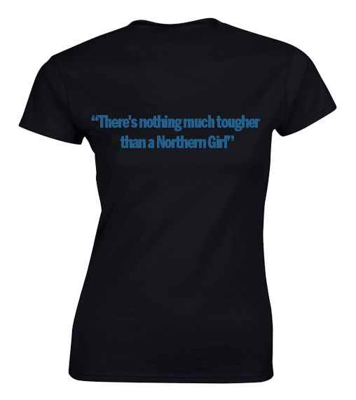 Women of Steel Ladies Fit (Women's) T-Shirt (Black) Gildan (GD072)