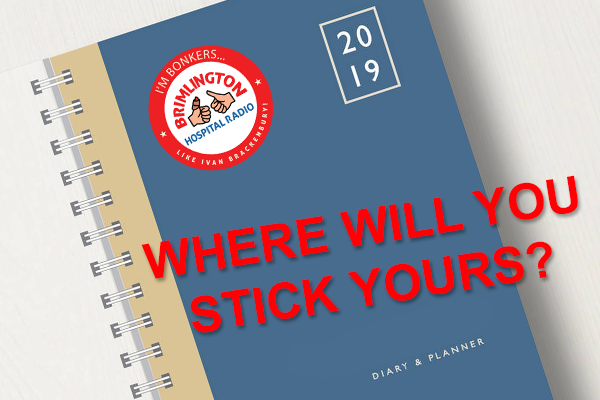 Official Ivan Brackenbury - "Brimlington Hospital Radio" Stickers (4 Pack) - Car Stickers & PVC Stickers