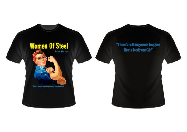 Women of Steel Unisex T-Shirt (Black) Gildan (GD001)