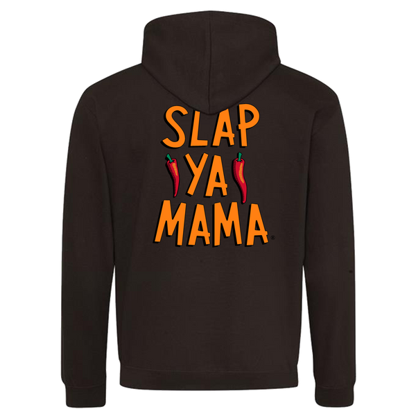 Jax Snax Contrast Hoodie (Black with Orange Hood)