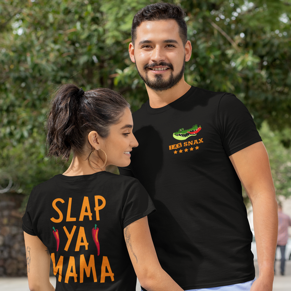 Jax Snax Premium T-Shirt  (Black Unisex Tee)
